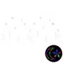 Luces estrella y luna 345 LEDs de colores con control remoto de vidaXL, Luces de Navidad - Ref: Foro24-328801, Precio: 34,58 ...