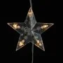 Cortina de luces estrellas 200 LEDs blanco cálido 8 funciones de vidaXL, Luces de Navidad - Ref: Foro24-328802, Precio: 30,53...