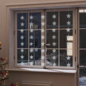 Cortina de luces estrellas 200 LEDs blanco frío 8 funciones de vidaXL, Luces de Navidad - Ref: Foro24-328803, Precio: 16,79 €...