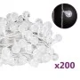 Guirnalda de luces globos 8 funciones 200 LED blanco frío 20 m de vidaXL, Luces de Navidad - Ref: Foro24-328811, Precio: 25,2...