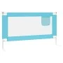 Sicherheitsgeländer für Kinderbett, blauer Stoff, 140 x 25 cm von vidaXL, Sicherheitsgeländer - Ref: Foro24-10210, Preis: 31,...