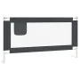 Child bed safety rail dark gray fabric 160x25 cm by vidaXL, Safety railings - Ref: Foro24-10230, Price: 34,82 €, Discount: %