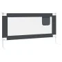Child bed safety rail dark gray fabric 160x25 cm by vidaXL, Safety railings - Ref: Foro24-10230, Price: 34,82 €, Discount: %