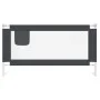 Child bed safety rail dark gray fabric 160x25 cm by vidaXL, Safety railings - Ref: Foro24-10230, Price: 34,82 €, Discount: %