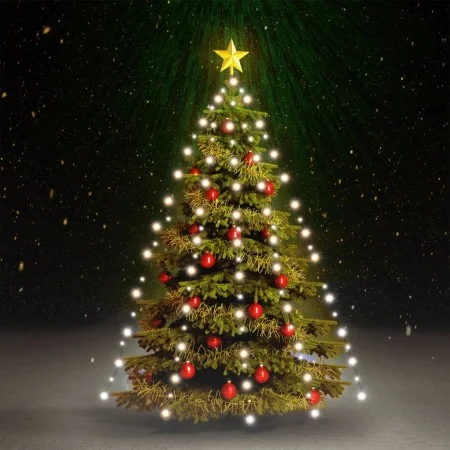 Weihnachtsbaum-Lichternetz 150 LEDs kaltweiß 150 cm von vidaXL, Schläuche und Lichterketten - Ref: Foro24-328864, Preis: 22,0...