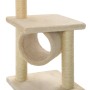 Rascador para gatos con poste rascador de sisal 65 cm beige en Mobiliario para gatos | Comprar online en Foru.es