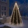 Red de luces de árbol de Navidad 250 LEDs blanco frío 250 cm de vidaXL, Mangueras y guirnaldas de luces - Ref: Foro24-328885,...