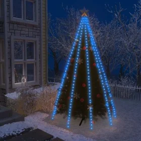 Weihnachtsbaum-Lichternetz 400 LEDs blau 400 cm von vidaXL, Schläuche und Lichterketten - Ref: Foro24-328893, Preis: 26,67 €,...