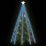 Red de luces de árbol de Navidad 400 LEDs azul 400 cm de vidaXL, Mangueras y guirnaldas de luces - Ref: Foro24-328893, Precio...