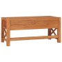 Mueble de TV de madera de teca 100x40x45 cm de vidaXL, Muebles TV - Ref: Foro24-325266, Precio: 112,09 €, Descuento: %