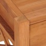 Mueble de TV de madera de teca 100x40x45 cm de vidaXL, Muebles TV - Ref: Foro24-325266, Precio: 112,09 €, Descuento: %