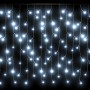 Cortina luces carámbano 10m 400 LED blanco frío 8 funciones de vidaXL, Luces de Navidad - Ref: Foro24-328911, Precio: 28,62 €...