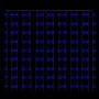Cortina luces carámbano 3x3 m 300 LEDs azul 8 funciones de vidaXL, Luces de Navidad - Ref: Foro24-328930, Precio: 20,73 €, De...