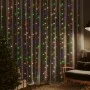 Cortina de luces 3x3 m 300 LED de colores 8 funciones de vidaXL, Luces de Navidad - Ref: Foro24-328932, Precio: 23,43 €, Desc...