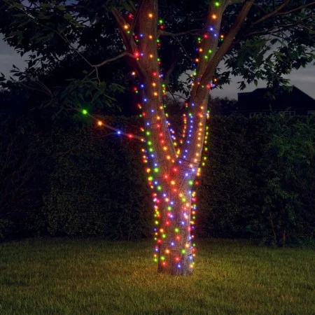 Tiras de luces solares LED 2 uds de colores interior/exterior de vidaXL, Luces de Navidad - Ref: Foro24-328950, Precio: 30,65...