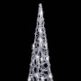 Cono de luz LED decorativo acrílico blanco frío 60 cm de vidaXL, Luces de Navidad - Ref: Foro24-328956, Precio: 37,33 €, Desc...