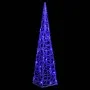 Cono de luz LED decorativo acrílico azul 60 cm de vidaXL, Luces de Navidad - Ref: Foro24-328957, Precio: 31,52 €, Descuento: %