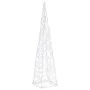 Cono de luz LED decorativo acrílico azul 60 cm de vidaXL, Luces de Navidad - Ref: Foro24-328957, Precio: 31,52 €, Descuento: %