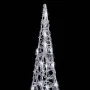 Cono de luz LED decorativo acrílico blanco frío 90 cm de vidaXL, Luces de Navidad - Ref: Foro24-328960, Precio: 27,83 €, Desc...