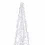 Cono de luz LED decorativo acrílico blanco frío 90 cm de vidaXL, Luces de Navidad - Ref: Foro24-328960, Precio: 27,83 €, Desc...