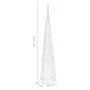 Cono de luz LED decorativo acrílico blanco frío 120 cm de vidaXL, Luces de Navidad - Ref: Foro24-328964, Precio: 49,11 €, Des...