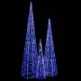 Cono de luz LED decorativo acrílico azul 60/90/120 cm de vidaXL, Luces de Navidad - Ref: Foro24-328973, Precio: 78,90 €, Desc...