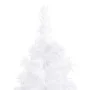 Árbol de Navidad artificial de esquina blanco 210 cm PVC de vidaXL, Arboles de navidad - Ref: Foro24-329170, Precio: 39,86 €,...