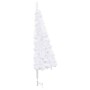 Árbol de Navidad artificial de esquina blanco 240 cm PVC de vidaXL, Arboles de navidad - Ref: Foro24-329171, Precio: 34,07 €,...