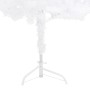 Árbol de Navidad artificial de esquina blanco 240 cm PVC de vidaXL, Arboles de navidad - Ref: Foro24-329171, Precio: 34,07 €,...