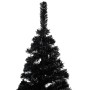 Árbol de Navidad artificial con soporte negro PVC 240 cm de vidaXL, Arboles de navidad - Ref: Foro24-329180, Precio: 89,76 €,...