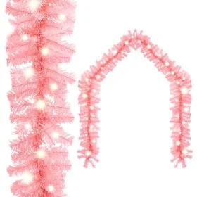 Weihnachtsgirlande mit rosa LED-Lichtern 5 m von vidaXL, Weihnachtsbeleuchtung - Ref: Foro24-329198, Preis: 18,17 €, Rabatt: %