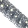 Guirnalda de Navidad con luces LED plateado 20 m de vidaXL, Luces de Navidad - Ref: Foro24-329206, Precio: 49,48 €, Descuento: %
