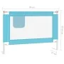 Barandilla de seguridad cama de niño tela azul 90x25 cm de vidaXL, Barandillas de seguridad - Ref: Foro24-10207, Precio: 36,0...