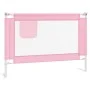 Sicherheitsgeländer für Kinderbett rosa Stoff 90x25 cm von vidaXL, Sicherheitsgeländer - Ref: Foro24-10198, Preis: 34,00 €, R...