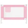 Sicherheitsgeländer für Kinderbett rosa Stoff 90x25 cm von vidaXL, Sicherheitsgeländer - Ref: Foro24-10198, Preis: 34,00 €, R...