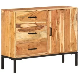 Sideboard aus massivem Akazienholz, 88 x 30 x 73 cm von vidaXL, Sideboards - Ref: Foro24-329247, Preis: 252,39 €, Rabatt: %