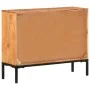 Solid acacia wood sideboard 88x30x73 cm by vidaXL, Sideboards - Ref: Foro24-329247, Price: 252,39 €, Discount: %