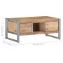Mesa de centro de madera de mango rugosa 95x50x40 cm de vidaXL, Mesas de centro - Ref: Foro24-323489, Precio: 213,23 €, Descu...