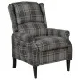 Liegestuhl aus grauem Stoff von vidaXL, Sessel - Ref: Foro24-329301, Preis: 184,17 €, Rabatt: %