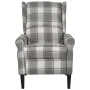 White and gray fabric recliner chair by vidaXL, Armchairs - Ref: Foro24-329306, Price: 216,58 €, Discount: %