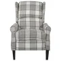 Silla reclinable de tela gris de vidaXL, Sillones - Ref: Foro24-329307, Precio: 177,34 €, Descuento: %