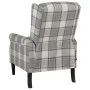 Silla reclinable de tela gris de vidaXL, Sillones - Ref: Foro24-329307, Precio: 177,34 €, Descuento: %