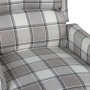 Silla reclinable de tela gris de vidaXL, Sillones - Ref: Foro24-329307, Precio: 178,41 €, Descuento: %