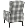 Sillón de masaje reclinable de tela gris de vidaXL, Sillones de masaje eléctricos - Ref: Foro24-329313, Precio: 188,31 €, Des...
