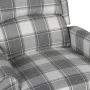 Sillón de masaje reclinable de tela gris de vidaXL, Sillones de masaje eléctricos - Ref: Foro24-329313, Precio: 188,31 €, Des...