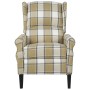 Sillón de masaje reclinable de tela verde de vidaXL, Sillones de masaje eléctricos - Ref: Foro24-329315, Precio: 189,66 €, De...