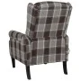 Sillón de masaje reclinable de tela marrón de vidaXL, Sillones de masaje eléctricos - Ref: Foro24-329318, Precio: 198,04 €, D...