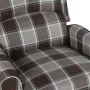Sillón de masaje reclinable de tela marrón de vidaXL, Sillones de masaje eléctricos - Ref: Foro24-329318, Precio: 198,04 €, D...