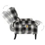 Silla reclinable tela multicolor de vidaXL, Sillones de masaje eléctricos - Ref: Foro24-329319, Precio: 191,08 €, Descuento: %