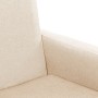 Silla mecedora de tela crema de vidaXL, Mecedoras - Ref: Foro24-329424, Precio: 160,17 €, Descuento: %